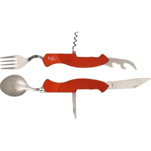 Pocket Knife/Cutlery Set FoxOutdoor 6in1