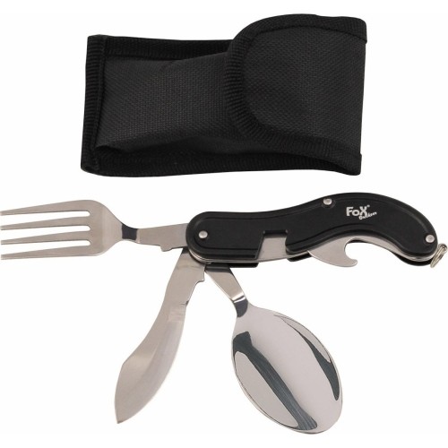 Pocket Knife/Cutlery Set FoxOutdoor 4in1