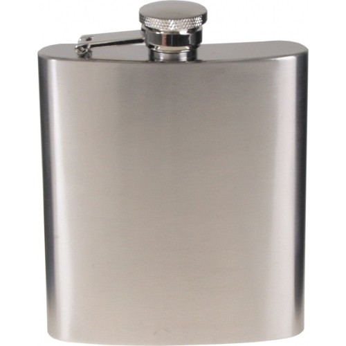 Hip Flask FoxOutdoor - Chrome Matt, 225ml