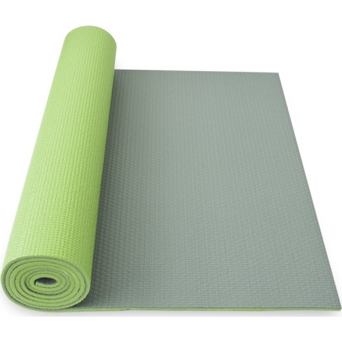 Two-layer Yoga Mat Yate - Green, Grey