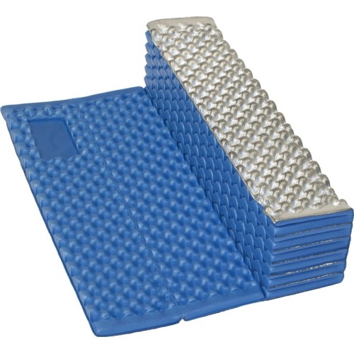 Folding Mat Yate Wave Alu 2,0 185x56x1,8 cm - Blue