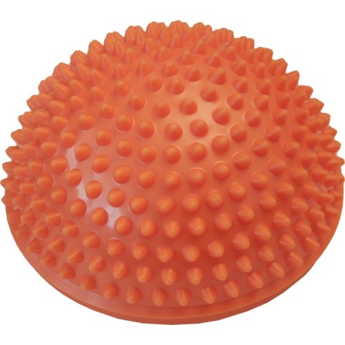 Massage Ball Yate Spiky Half Ball, 16 cm - Orange