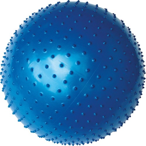 Gym Ball Yate, with Protrusions, 65 cm  - Blue