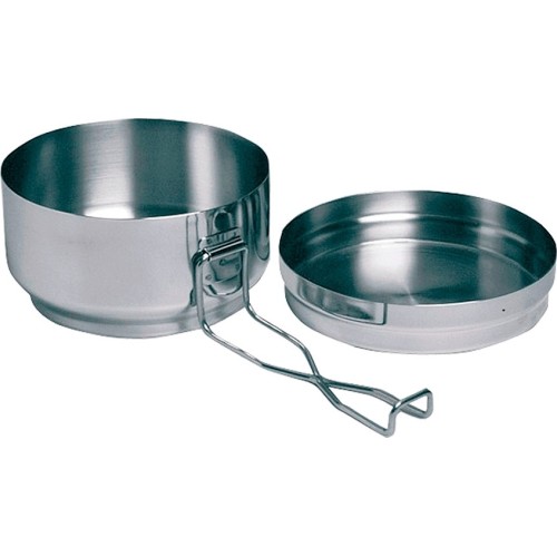 Pot Yate, 2 Parts, Inox