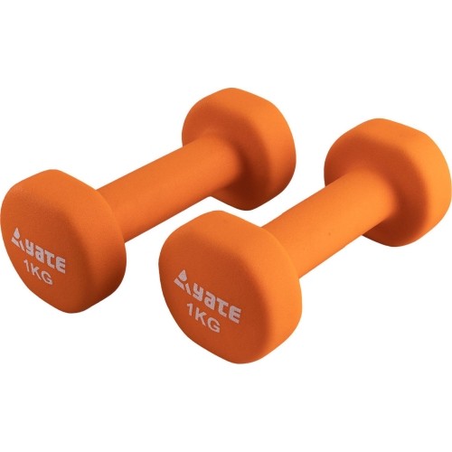 Neoprene Dumbbells Yate, 2x1 kg