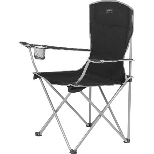 Camp Chair With Arms Highlander Moray - Black