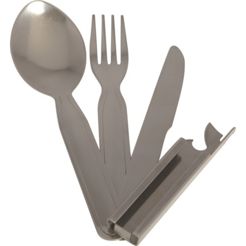 ARMY 3-PC STAINLESS STEEL EATING UTENS.