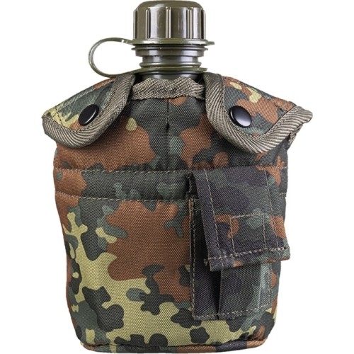 FLECTAR US PLASTIC CANTEEN W.CUP A.COVER