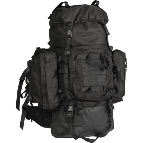 BLACK BACKPACK ′TEESAR®′ 100 LITER