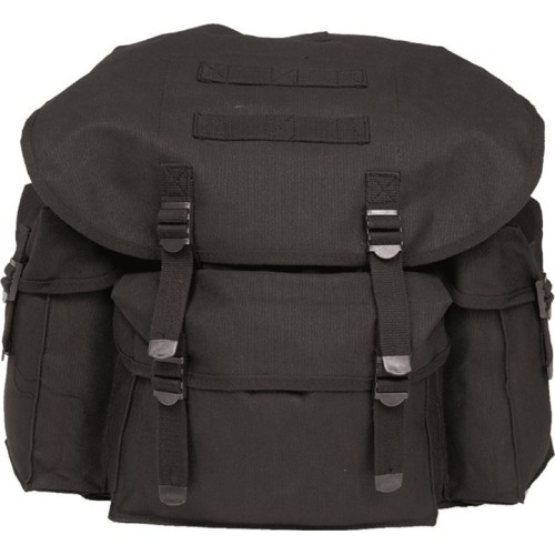 GERMAN BLACK COTTON IMP. RUCKSACK