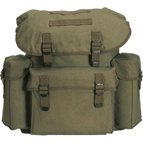 GERMAN OD COTTON IMP. RUCKSACK