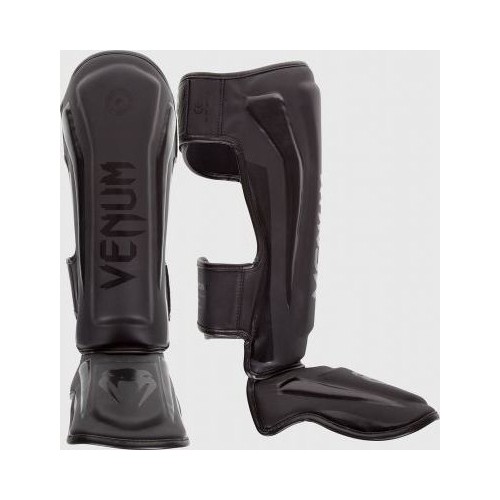 Venum Elite Standup Leg Guards - Matte/Black