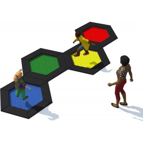 Trampoline Inter-Play Hexo 4A