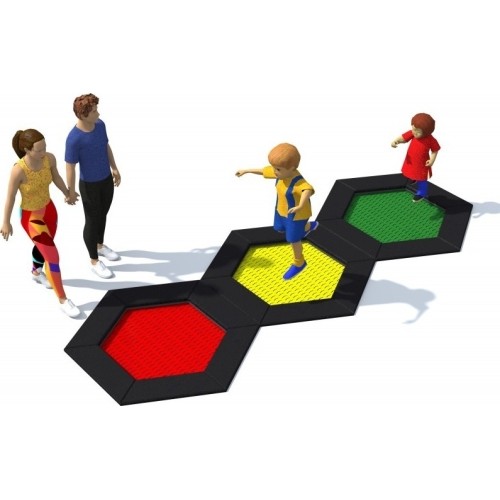 Trampoline Inter-Play Hexo 3A