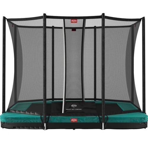 Trampoline BERG Ultim Favorit InGround 280 Green + Safety Net Comfort