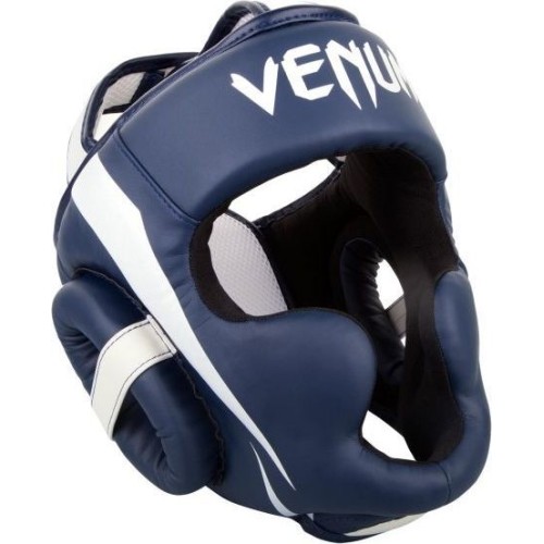 Headgear Venum Elite - White/Navy Blue