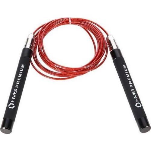 Speed Jump Rope HMS SK60, Black-Red