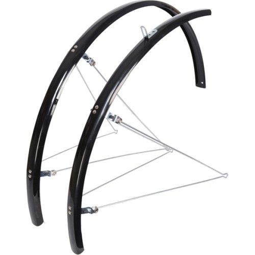 Mudguards Set OXC Mudstop, Narrow, Black, 31mm, 700C/27"