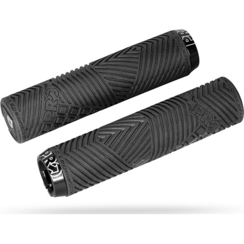 Bicycle Handlebar Grips PRO Dual Lock Sport, Black, 32mm/132.5mm