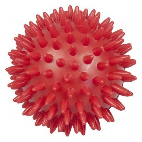 YATE Massage Hedgehog Igel Ball with spikes 9.2 cm red