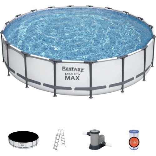 Outdoor Pool Bestway Steel Pro Max 549 x 122 cm with Filter