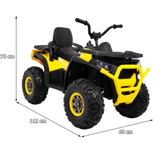 Quad Vehicle ATV Desert Yellow