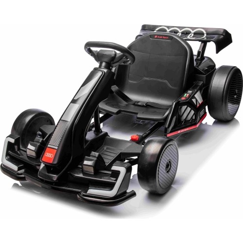 Audi Gokart z funkcją driftu czarny