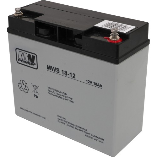 Vehicle parts battery 12V/18AH