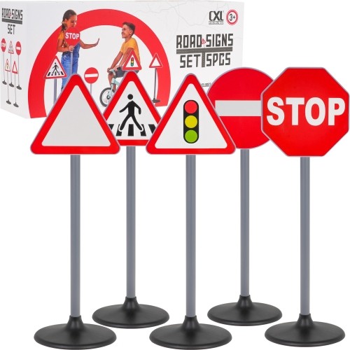 Road Signs 5 pcs