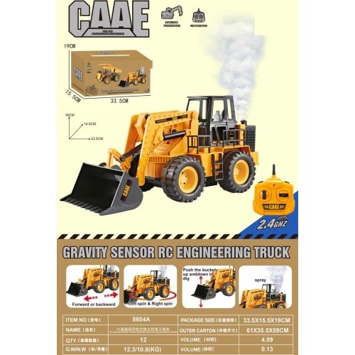 Pojazd budowlany Bulldozer R/C