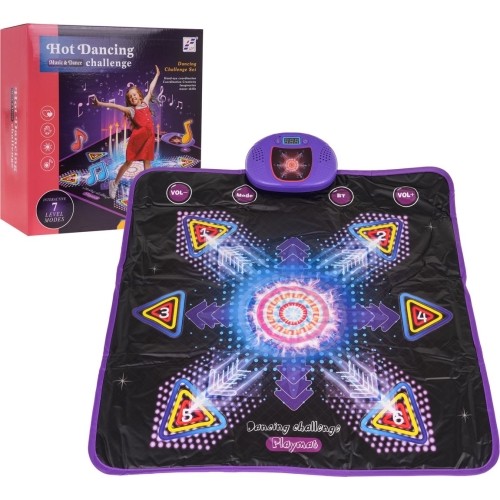 Dance mat with heat function