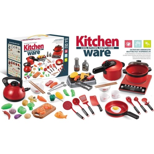 Red Cookware Set + Accessories