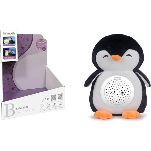 Penguin With Sound and Light Function