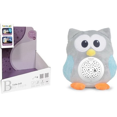 Owl With Sound and Light Function