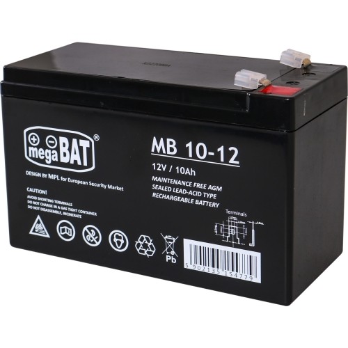 Vehicle parts battery 12V 10AH