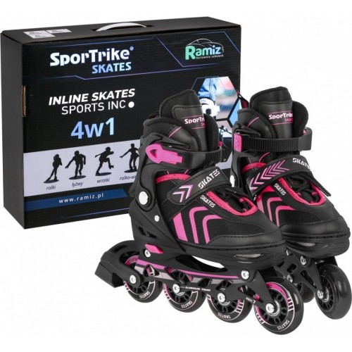 Skates, Skates, Set 4in1 39-43 Pink