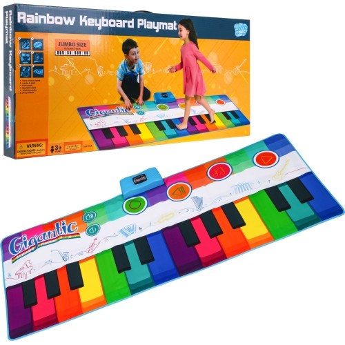 Large Music Mat Super Colorful Keyboard