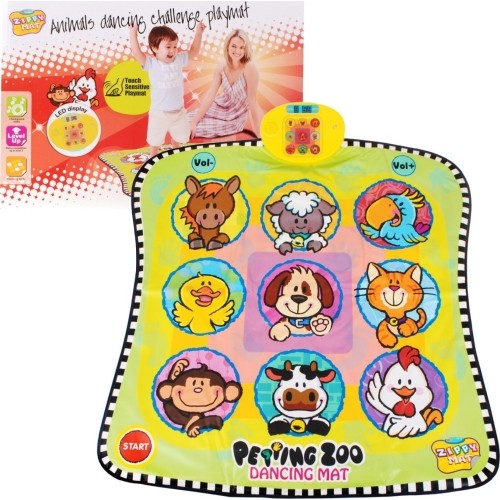 Dancing Twister Mat Animals