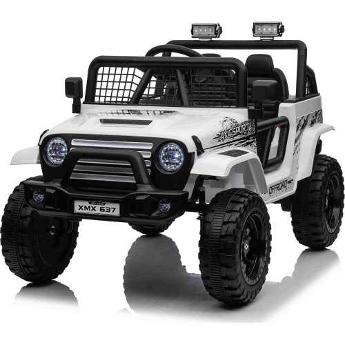 Vehicle OFF ROAD 4x4 SPORT White