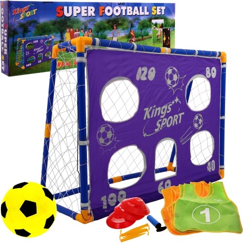 Football set, goal + accessories