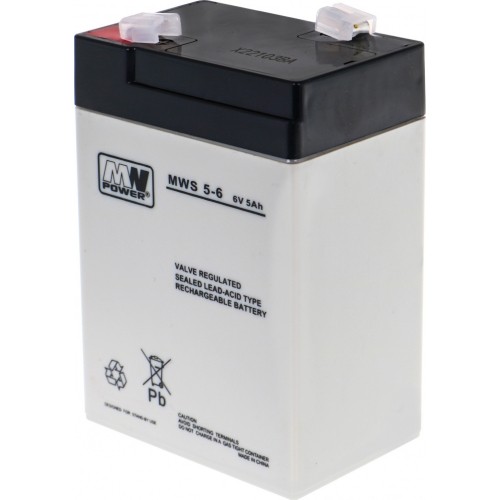 Vehicle parts battery 6V 5AH