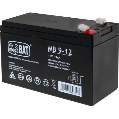 Vehicle parts battery 12V 9AH