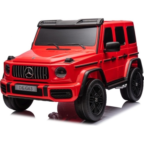 Mercedes Benz G63 AMG XXL pojazd czerwony