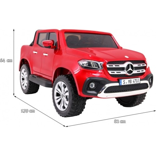 Mercedes Benz X-Class MP4 Lakier czerwony