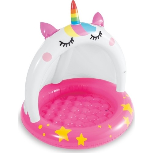 Children's wading pool with canopy Unicorn INTEX 58438