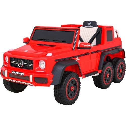 Vehicle Mercedes G63 6x6 AMG Red