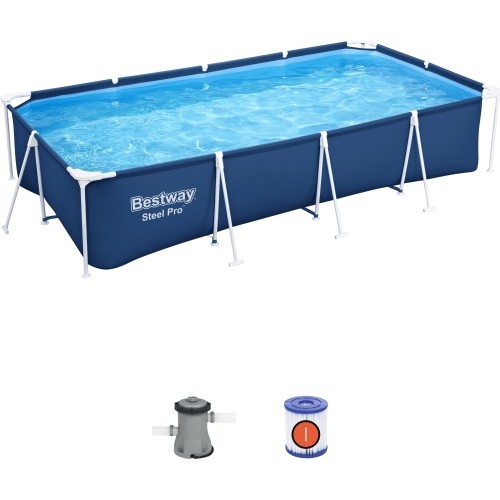 Pool Rack 400x211x81cm Family 3 in 1 BESTWAY