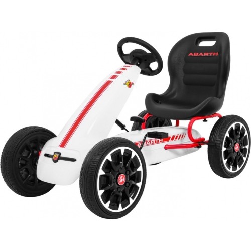 Gokart ABARTH biały