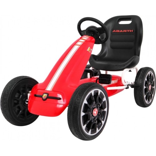 Gokart ABARTH czerwony