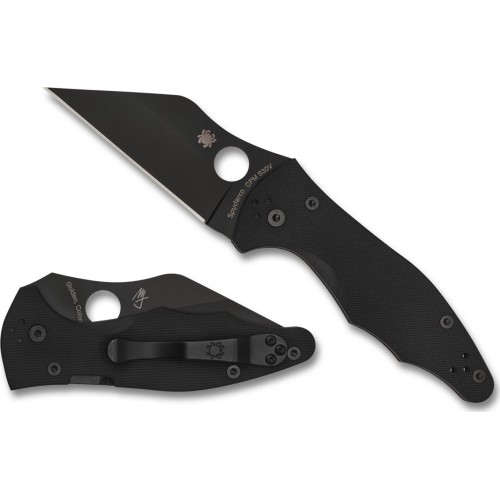 Nóż składany Spyderco C85GPBBK2 Yojimbo 2 - cały czarny